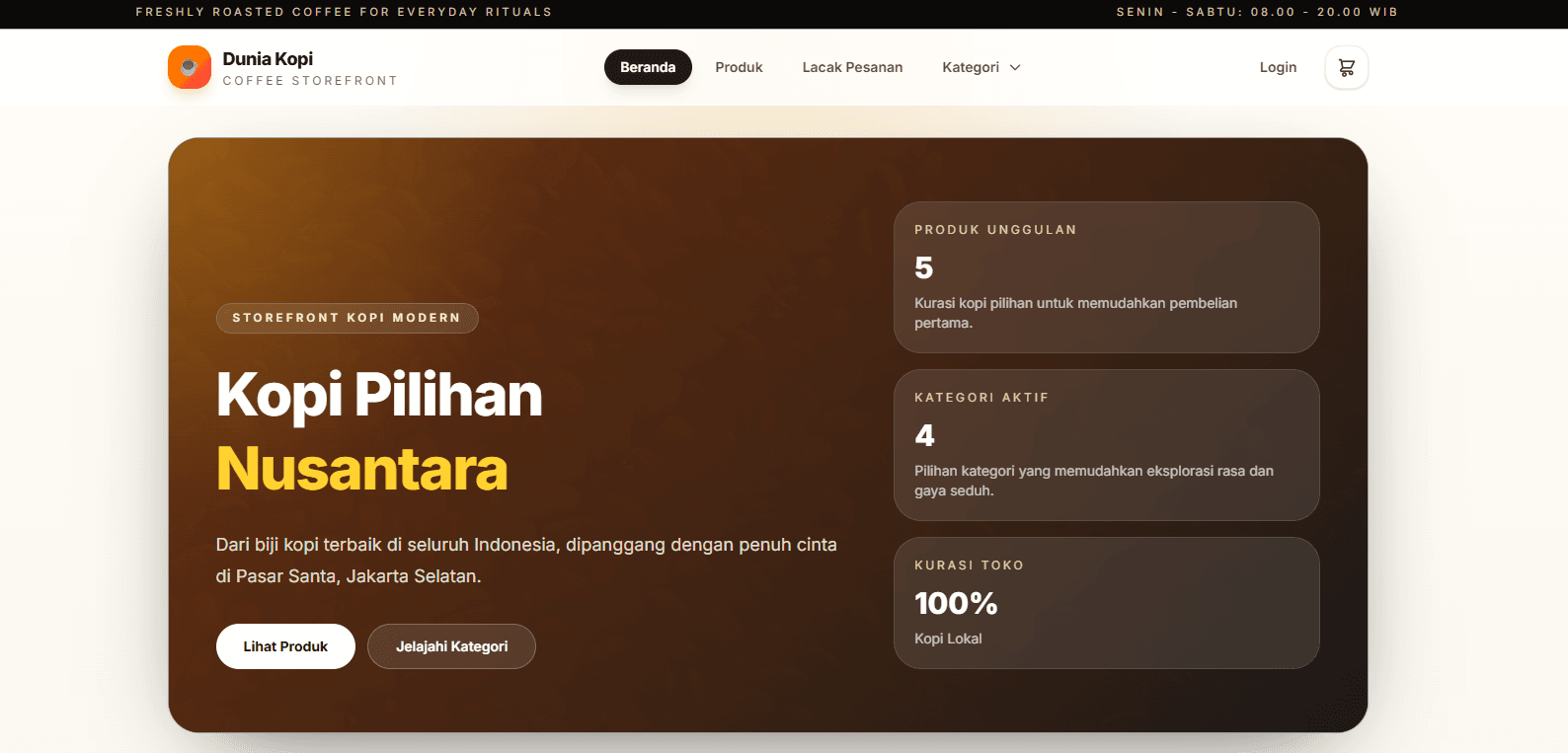 Coffee Retail SaaS Platform